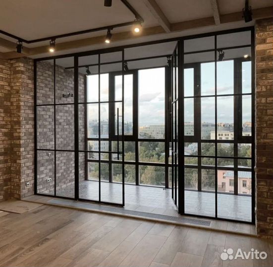 Перегородки в стиле лофт