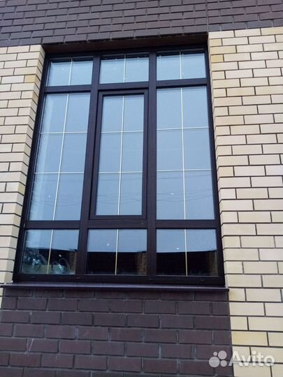Окна ламинированные