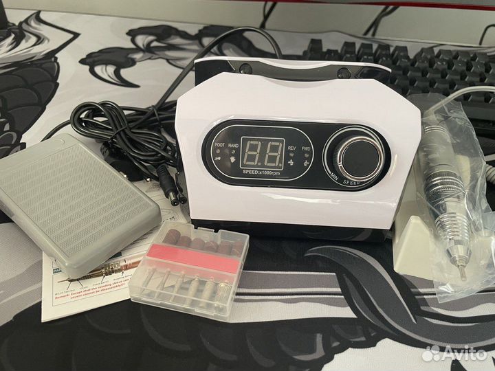 Новый Аппарат для маникюра nail drill set zs-717