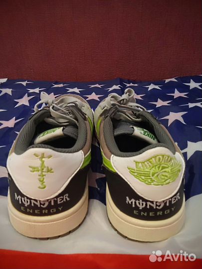 Jordan low Jeremy Scott Monster energy