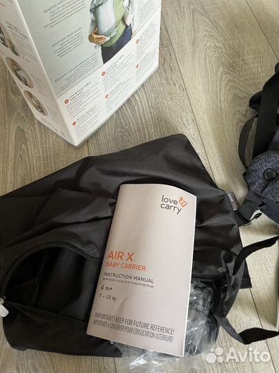 Эргорюкзак love carry с 4мес