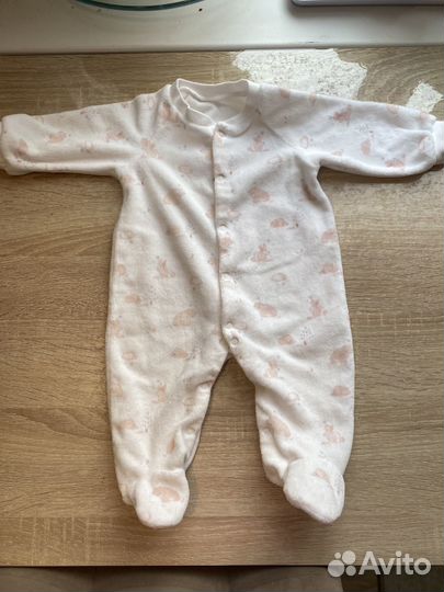 Комбинезон велюровый 62