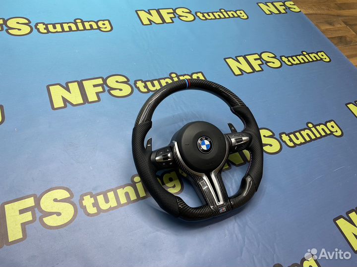 Карбоновый руль для BMW X5 F15 X6 F16 F30 F32 F82