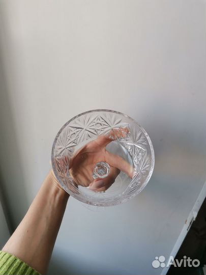 Подсвечники хрустальные СССР
