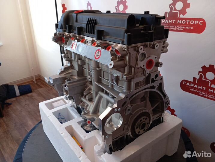 Новый мотор (двигатель) hyundai Solaris Kia Rio