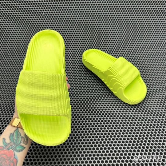 Adidas Adilette 22 Slides 'Solar Yellow