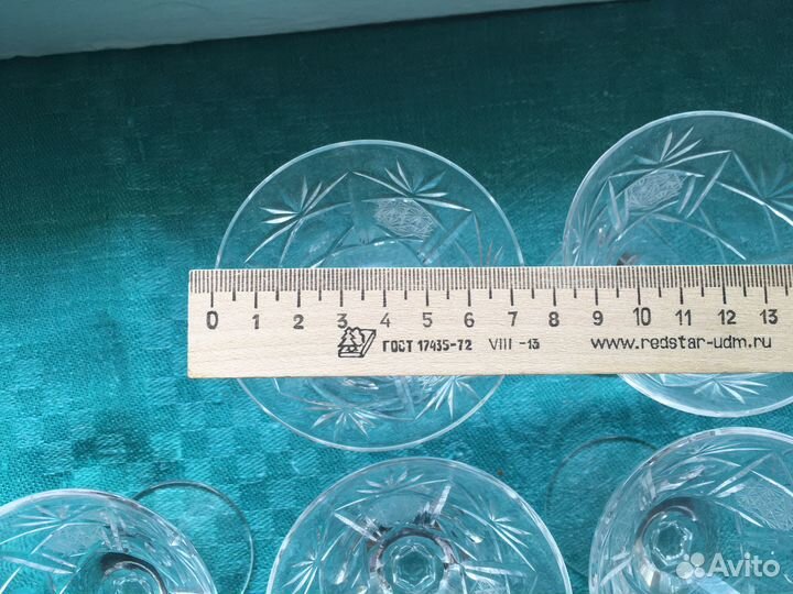 Рюмки для аперитивов/ликёров, хрусталь, Германия