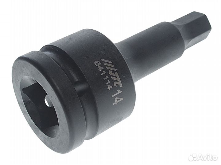 JTC JTC-641114 Бита-головка 34 HEX Н14 ударная L10