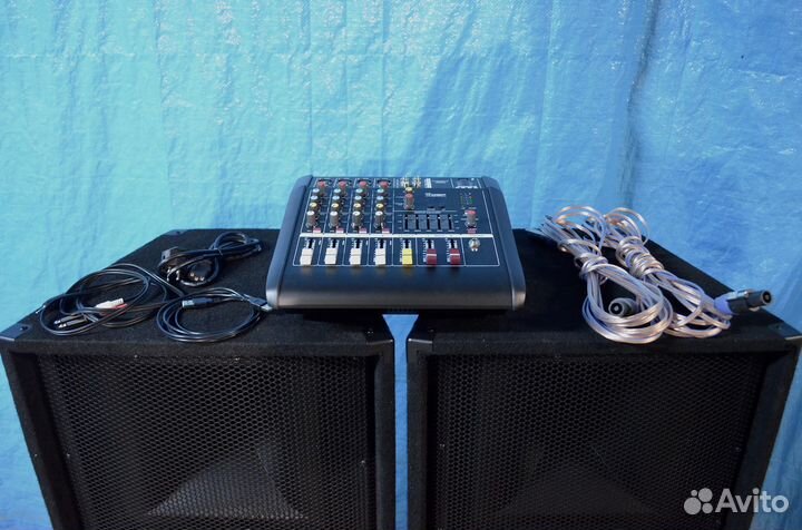 Комплект звука в банкетный зал, кафе, клуб итд