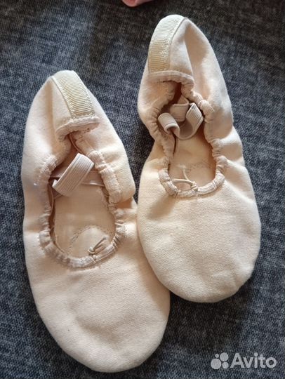 Гимнастический купальник юбка колготки балетки