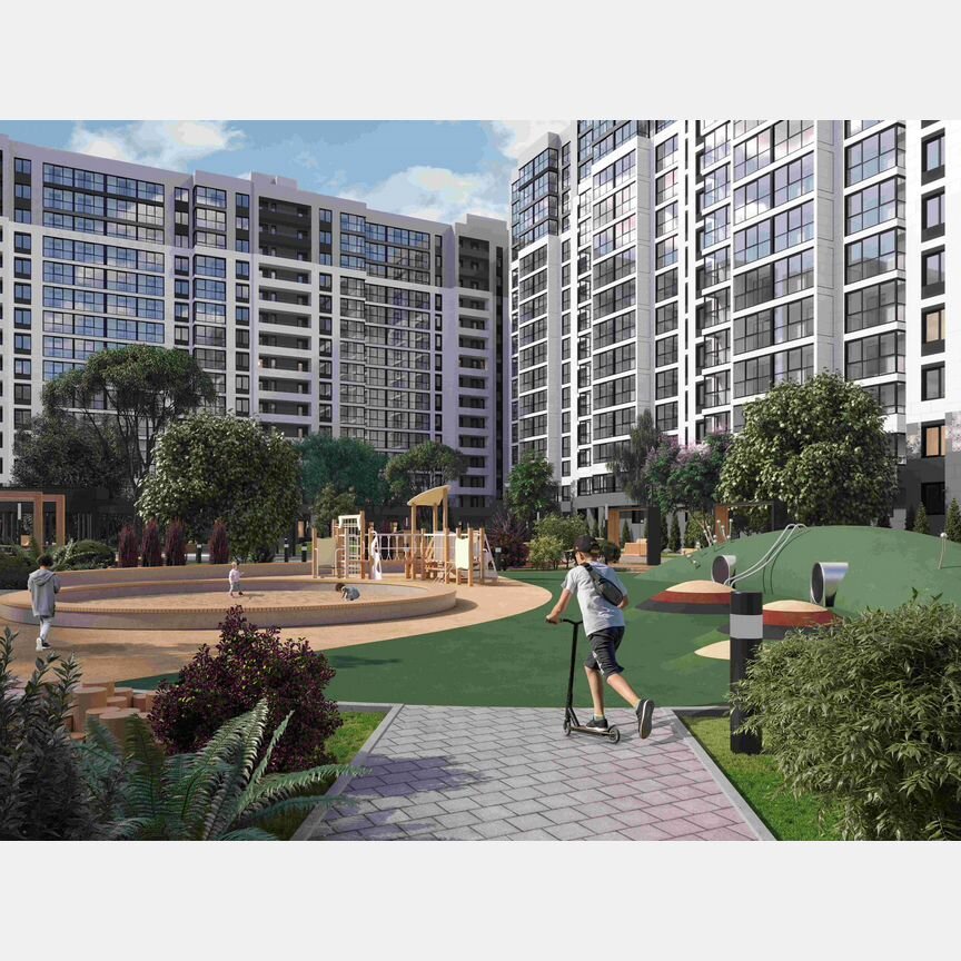 Квартира-студия, 27,2 м², 13/16 эт.