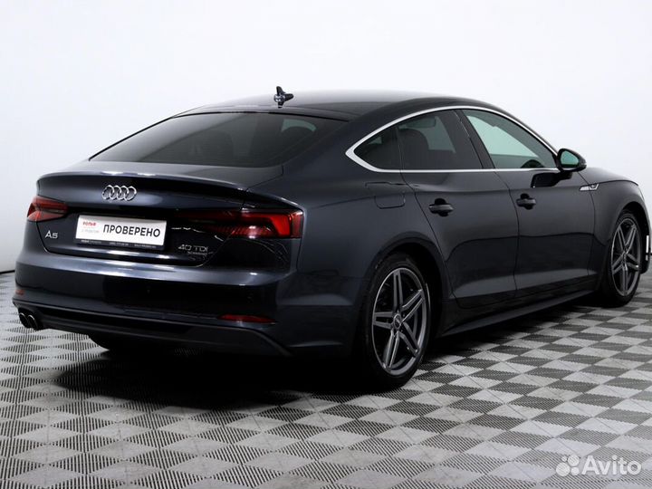 Audi A5 2.0 AMT, 2018, 162 623 км