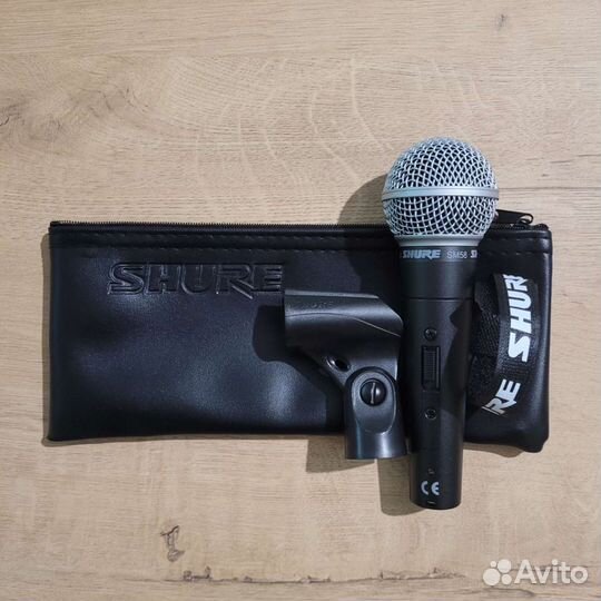 Shure SM58 с выключателем