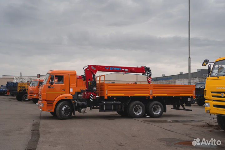 КамАЗ 65115-3094-48 с КМУ, 2023