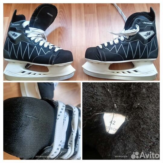 Коньки, клюшки