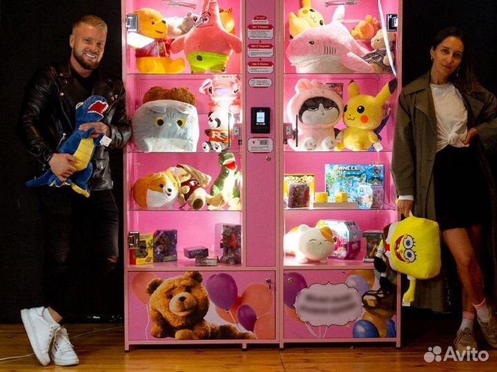 Франшиза вендинговый аппарат игрушек