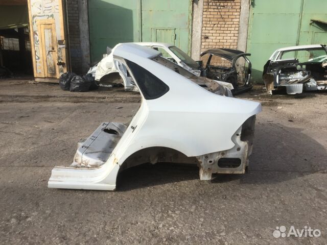 Крыло заднее четверть лев volkswagen polo 5 1.6 мт