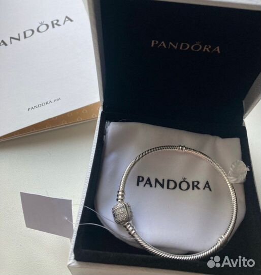 Серебряный браслет pandora