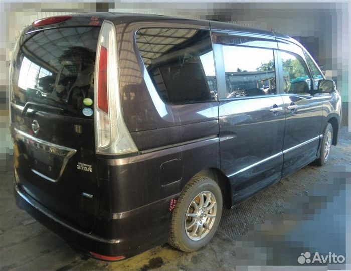 Ветровик на дверь (комплект) Nissan Serena FC26