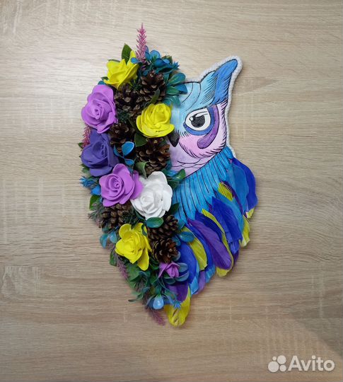 Поделка волшебная птичка