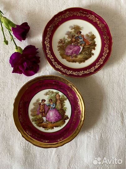 Антикварные тарелки, Франция