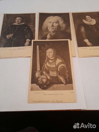 Антикварная почтовая открытка. Австро-Венгрия