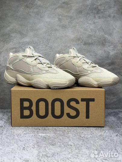 Кроссовки Adidas Yeezy Boost 500 Bone White