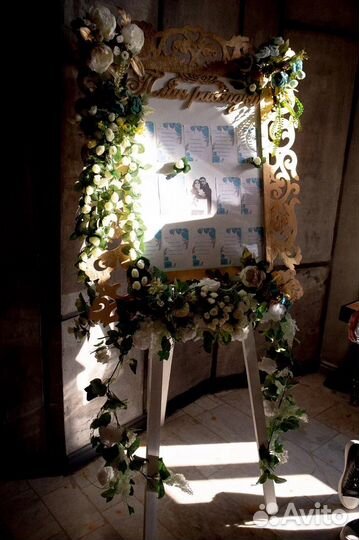 Готовый декор на свадьбу