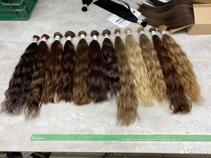 Волосы для наращивания славянка