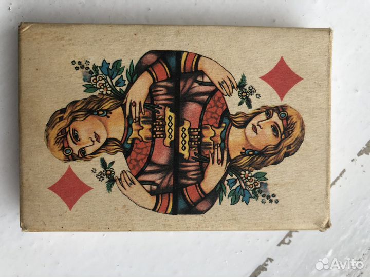 Карты игральные сувенирные СССР