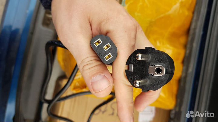 Кабель питания для асика 3*1,5 16А Новый