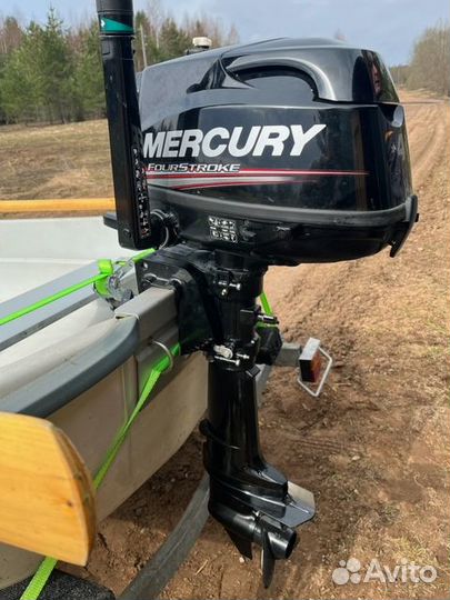 Лодка Терхи 380 с прицепом и мотором продается