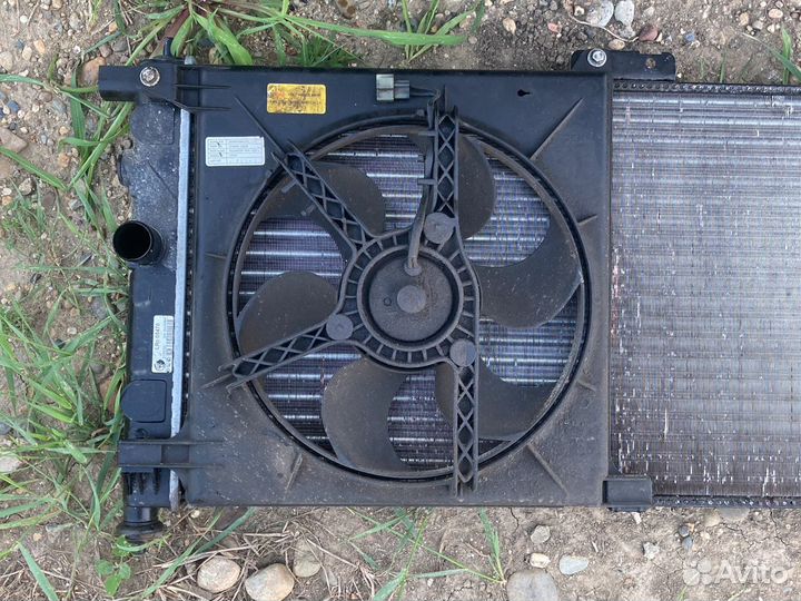 Вентилятор охлаждения daewoo nexia