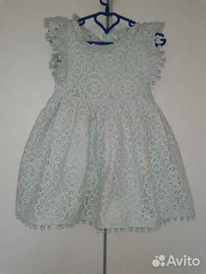 Платье нарядное для девочки р. 86-92
