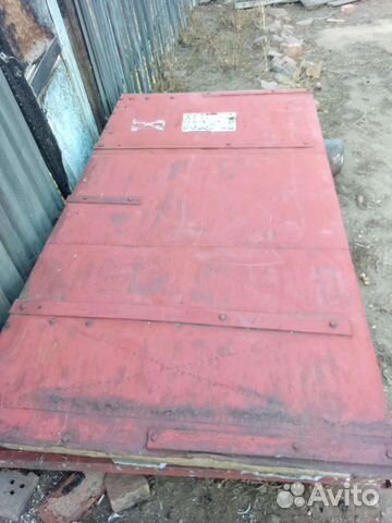 Ворота гаражные бу