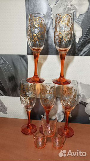 Фужеры и стопки за шоколад