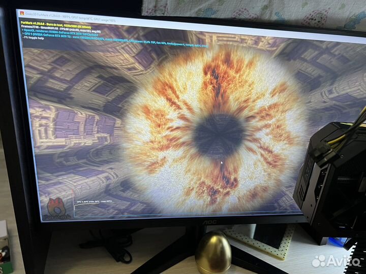 Видеокарта asus rog strix 3070 Ti