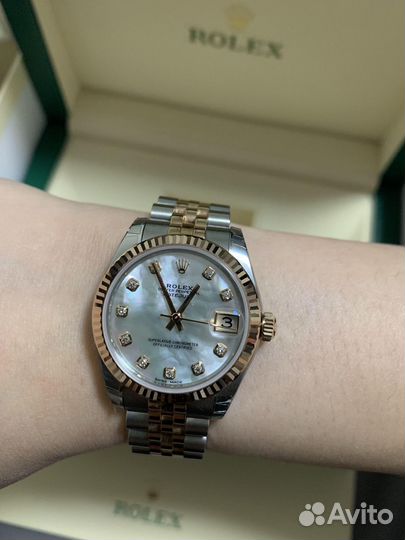 Rolex Datejust 31 mm MOP Dial Rose Gold