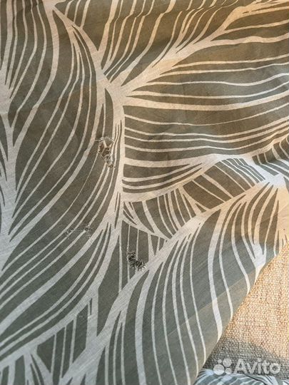 Шторы и наволочка hm home