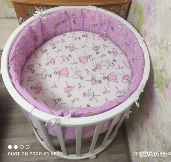 Детская кроватка трансформер 7 в 1