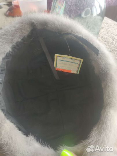 Шапка норковая женская