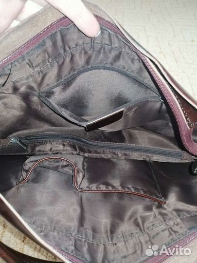 Сумка натуральная кожа