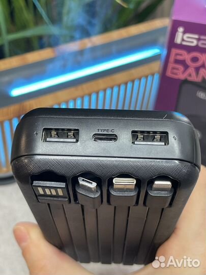 Внешний аккумулятор павер банк 20000Mah PB-13 черн