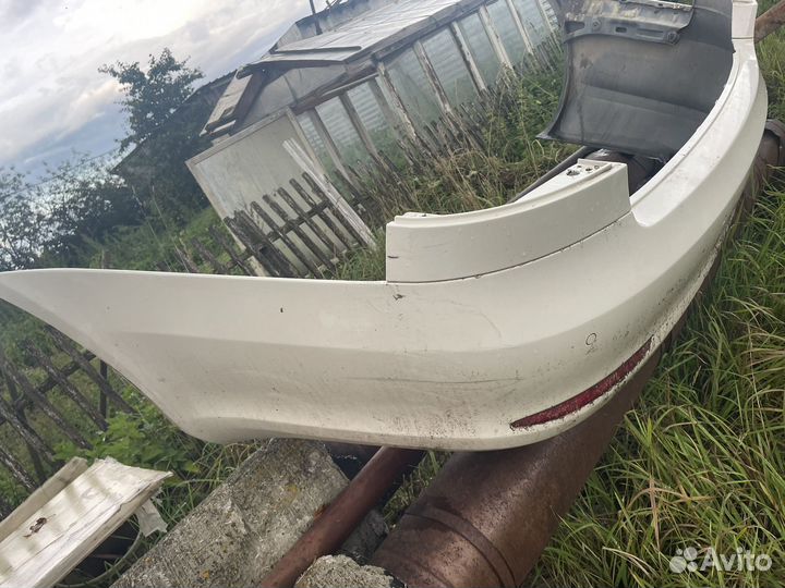 Бампер на skoda