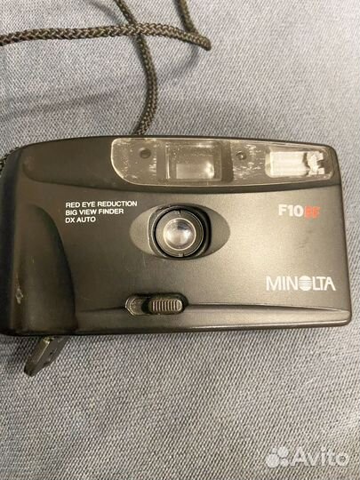 Пленочный фотоаппарат minolta f10bf