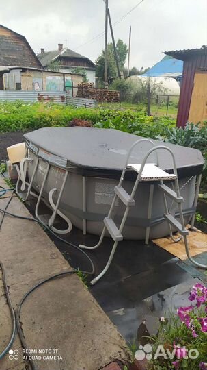 Бассейн бествей каркасный