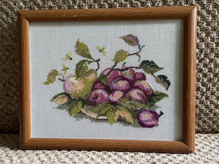 Картина вышитая крестом