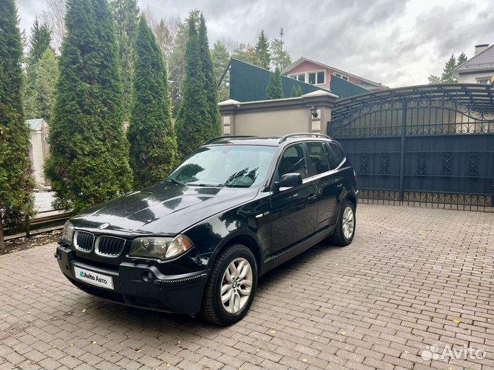 BMW X3 2.5 AT, 2004, 183 000 км