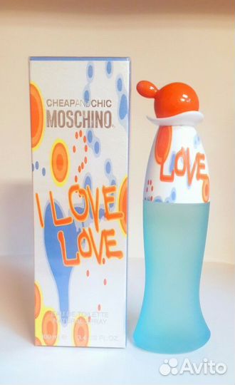 Туалетная вода i love love moschino