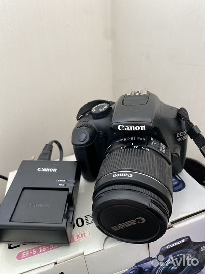 Зеркальный фотоаппарат canon eos 1100d